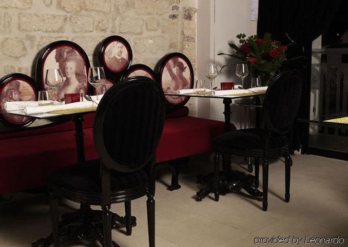 פריז Boutique Hotel Konfidentiel מסעדה תמונה